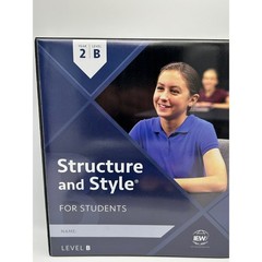 IEW Structure and Style for Students Level B Year2 Teacher Manual Student Packet