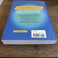 Barron’s Easy Way Ser.: Precalculus: the Easy Way by Lawrence Leff and Christina