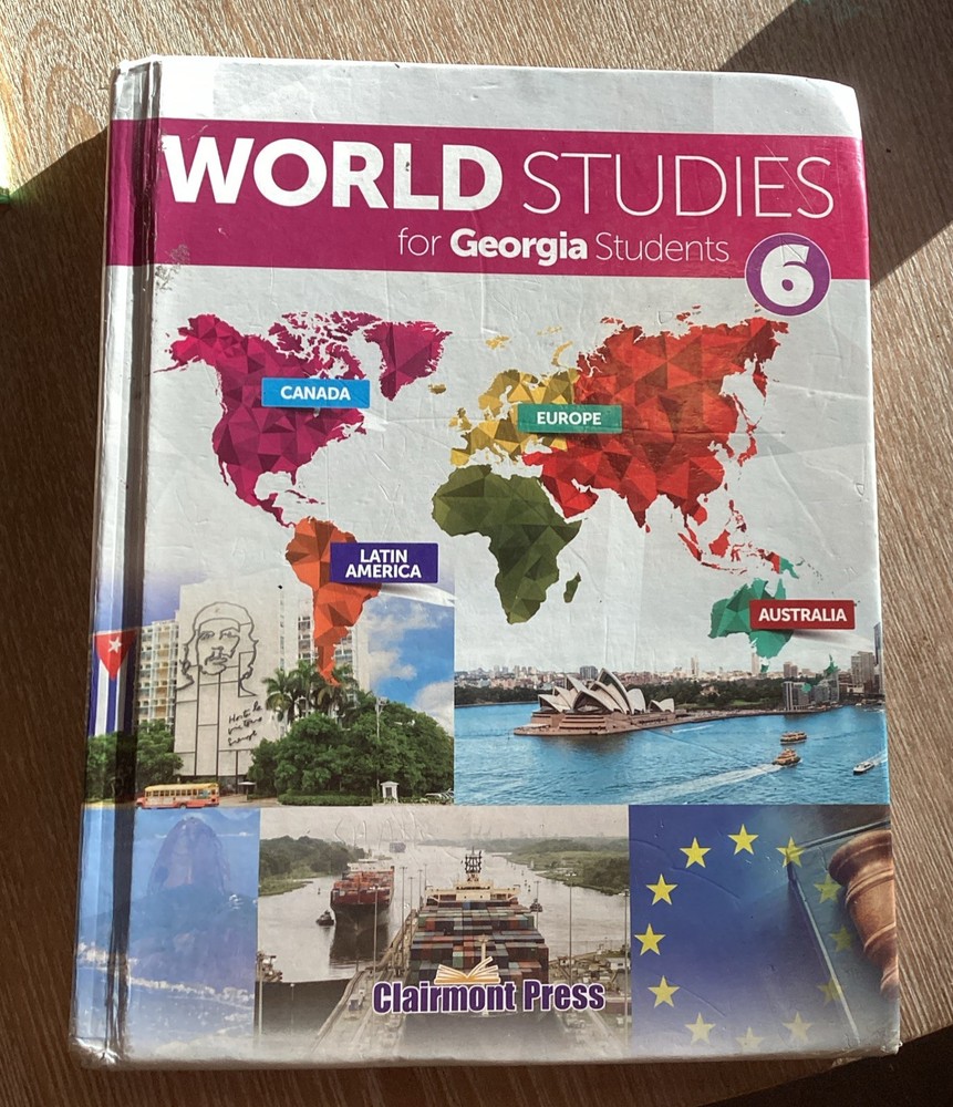 Clairmont Press World Studies for Georgia Students 6 Sixth Grade Hardcover 2017