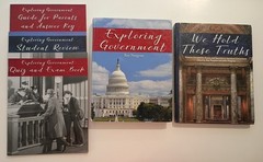 Notgrass Exploring Government Set 5 Books Homeschool Curriculum High School VG