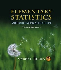 Elementary Statistics With Multimedia Study Guide (10th Edition) – VERY GOOD