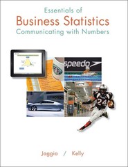 Essentials of Business Statistics: Communicating With Numbers – hardcover Ja…