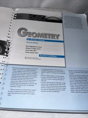 BJU Press Geometry 2nd Ed. Teachers Ed Book 1 (No CD ROM)