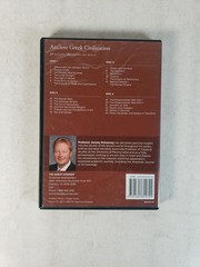 Great Courses Ancient Greek Civilization (4 DVD set) History, Ancient History