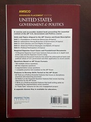 AMSCO Advanced Placement (AP) United States Government and Politics 3rd edition