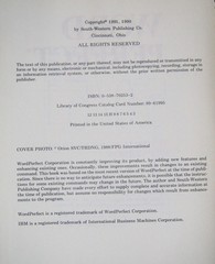 WordPerfect 5.0 – 5.1 : Tutorial and Application PC-P/S Computer Application Ser