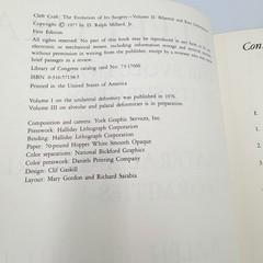 Cleft Craft Vol 2 Evolution Of Its Surgery The Unilateral Deformity Millard 1977