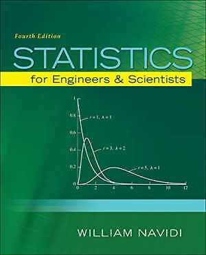 Statistics for Engineers and Scientists – Hardcover, by Navidi William – Good