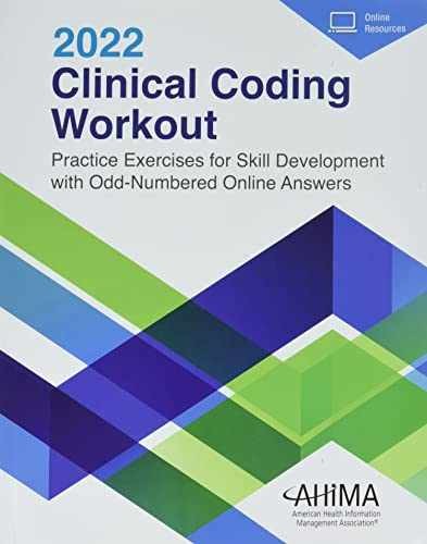 Clinical Coding Workout 2022: Practice – Paperback, by AHIMA – Very Good b