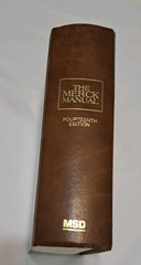 The Merck Manual Fourteenth Edition Tabbed Hardcover Excellent Condition