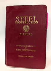 14th Edition STEEL CONSTRUCTION MANUAL by AISC 14 ed fourteenth seismic design