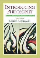 Introducing Philosophy: A Text with – 9780195174625, Robert C Solomon, paperback