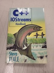 C++ IOStreams Handbook Steve Teale 1993 Addison Wesley Computer Programming Text