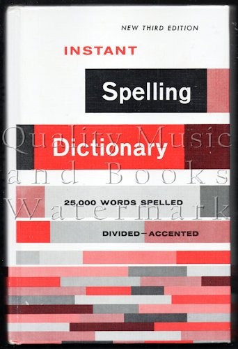 Instant Spelling Dictionary