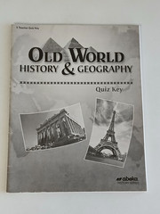 ABEKA Homeschool Grade 5 HISTORY & GEOGRAPHY Curriculum 5 Teacher Book Lot Used