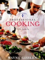 Professional Cooking, College (With CD-ROM) – Hardcover By Gisslen, Wayne – GOOD
