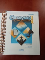 Abeka Grammar And Composition 1, 6th Edition, Teacher’s Key Homeschool Spiral
