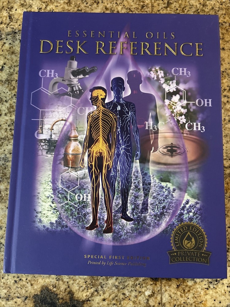 Essential Oils Desk Reference Special 1st Edition Private Collection Hardcover