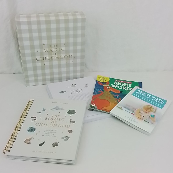 The Magic of Childhood: Homeschool Study For Preschoolers Set of 3 Books #J3892