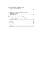 Reading Hebrews in Context: The Sermon and Second Temple Judaism