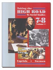 Taking the High Road to Social Studies, Book 7-8 Vol. 1 (272 pages)