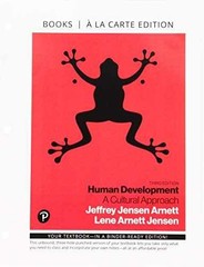 Human Development: A Cultural – Loose Leaf, by Jensen Arnett Jeffrey; – New