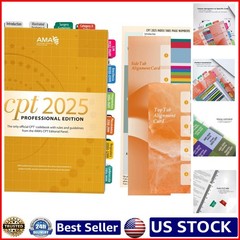Streamline Your Coding with CPT 2025 Index Tabs – 50 Easy to Use Clear Tabs