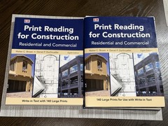 Print Reading for Construction 8th Ed Brown & Dorfmueller Large Print PB