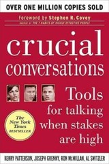 Crucial Conversations: Tools for Talking When Stakes Are High – VERY GOOD