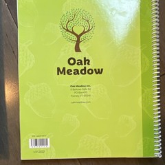 Oak Meadow Grade 3 Coursebook & Resource Book Set (2020) Spiral Bound