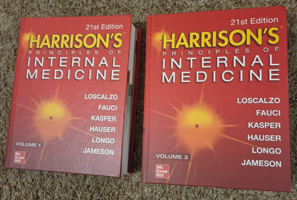 Harrison’s Principles of Internal Medicine, Twenty-First Edition (Vol. 1 & 2)