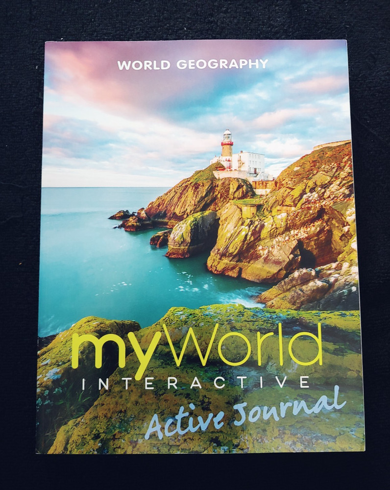 MyWorld Interactive: World Geography – Active Journal Workbook – Homeschool