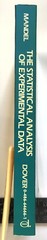 Mandel: The Statistical Analysis of Experimental Data (Dover Publications, 1984)