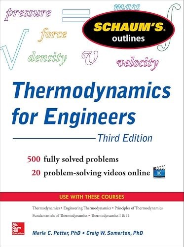 Schaums Outline of Thermodynamics for Engineers, 3rd Edition