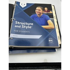 IEW Structure and Style for Students Level B Year2 Teacher Manual Student Packet