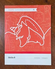 B448-3 * NEW, KINDERGARTEN AMPLIFY ACTIVITY BOOK, SKILLS 8, 9781643836805