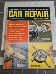 1965 Car Repair Manual Science & Mechanics Annual Vintage Automotive Textbook