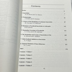 Inspecticides Volume 5 Progress in Pecticide Biochemistry & Toxicology Hutson