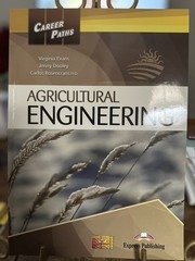 Career Paths: Agricultural Engineering (Books 1, 2 & 3) Access Code Included