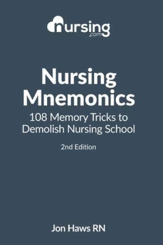 Nursing Mnemonics: 108 Memory Tricks to Demolish Nursing School – VERY GOOD