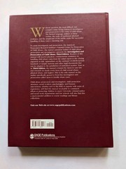 Investigation Prosecution Child Abuse 3rd Ed Hardcover APRI SAGE Manual CD-ROM