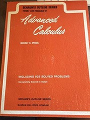 Schaum’s Outline of Advanced Calculus by Spiegel, Murray Paperback / softback