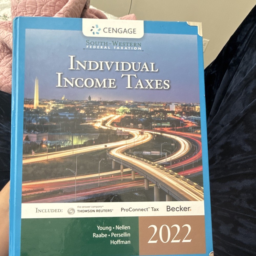 Cengage South-Western Federal Taxation Individual Income Taxes 2022 Book