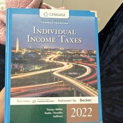 Cengage South-Western Federal Taxation Individual Income Taxes 2022 Book