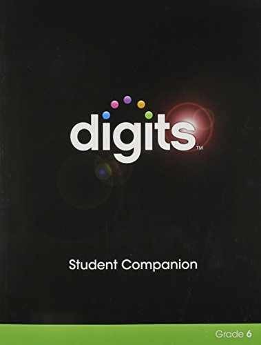 Digits Enhanced Student Companion – Paperback, by Savvas Learning Co – Very Good