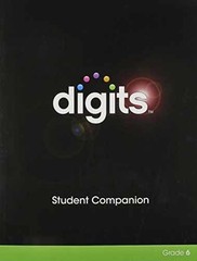 Digits Enhanced Student Companion – Paperback, by Savvas Learning Co – Very Good