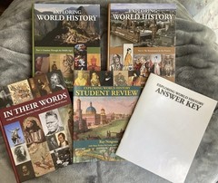 Exploring World History, Part 1 & 2, In Their Words, and more, Notgrass