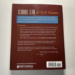 School Law for K-12 Educators: Concepts and Cases by Aquila, Frank D.
