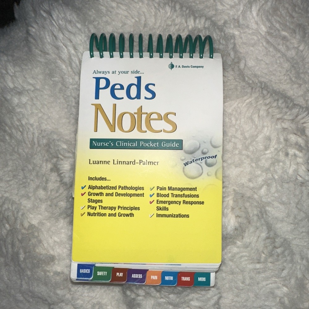 Peds Notes: Nurse’s Clinical Pocket Guide (Davis’s Notes)