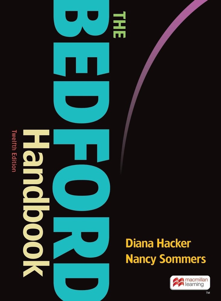 The Bedford Handbook 12th Edition by Diana Hacker (English) Paperback Book